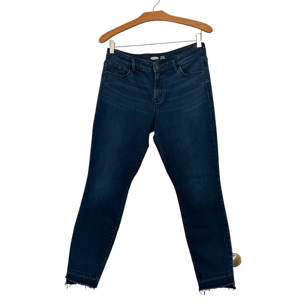 Old Navy Skinny Jeans with Built-in Warm - Color: Dark Blue - Size: 10